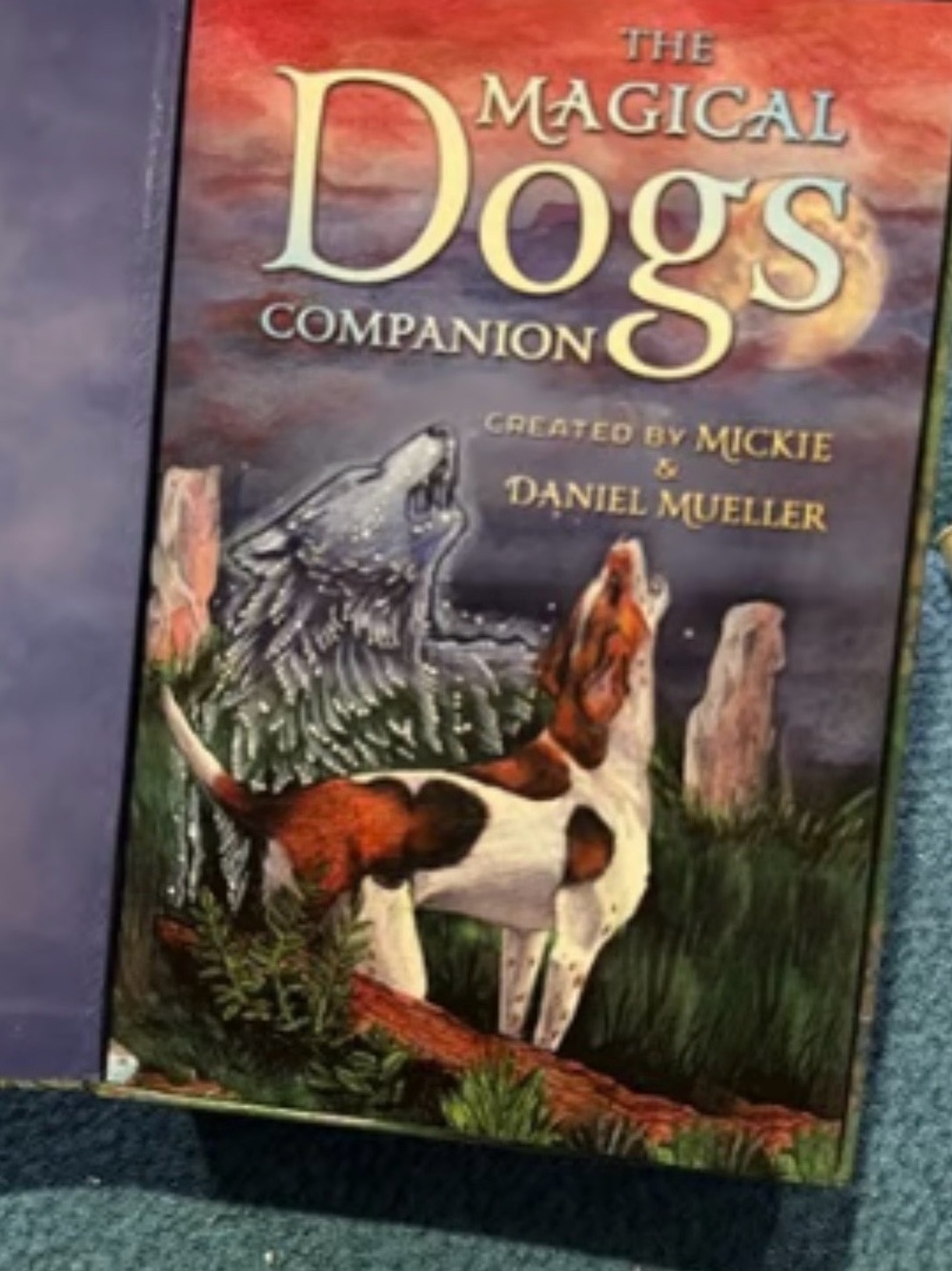 The Magical Dogs Companion - Illustrated Dog Tarot Cards